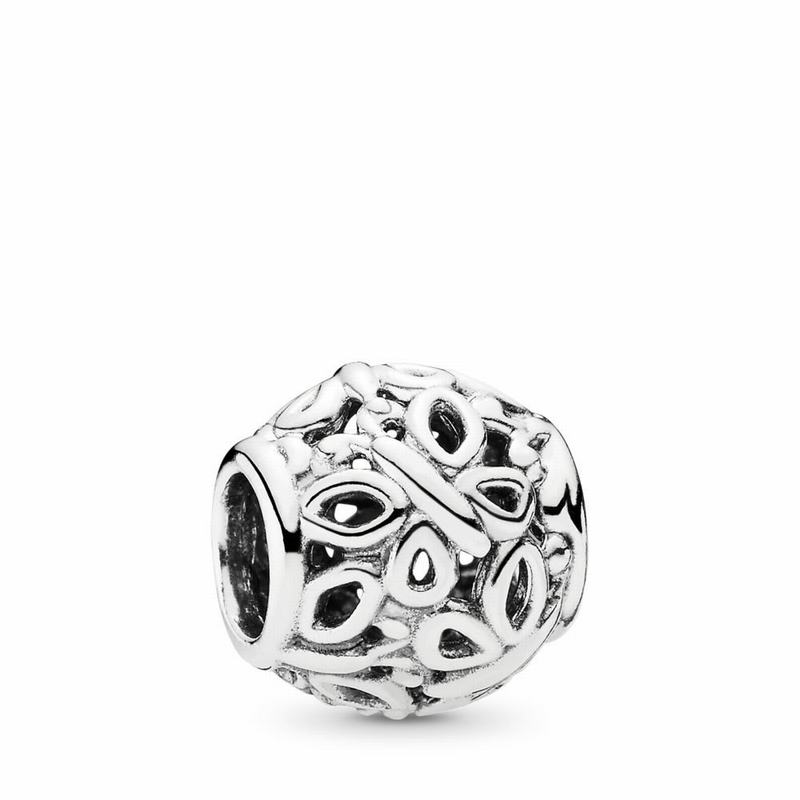 Pandora Butterfly Garden Charm - Sterling Silver - Canada | QM6373VG